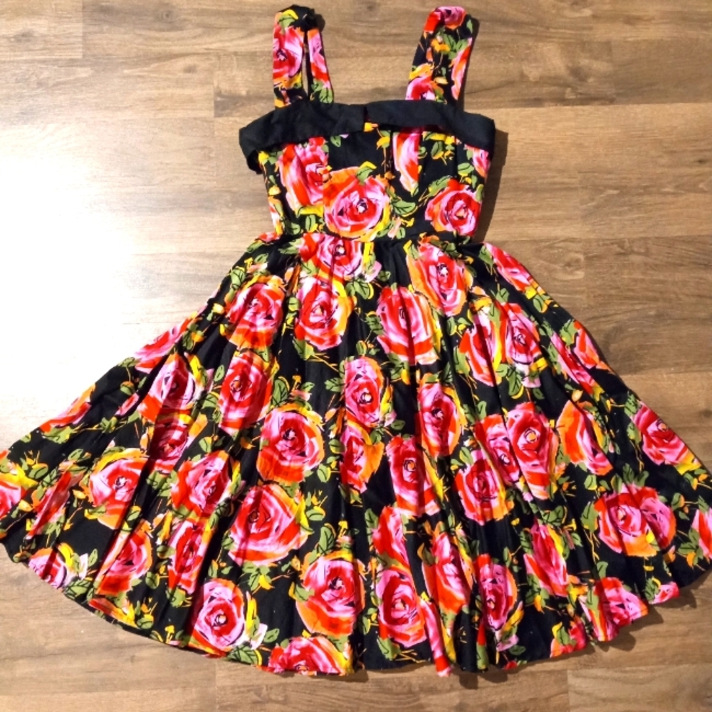 Pinup floral dress